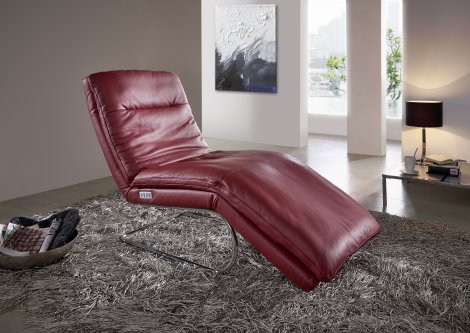 Relaxliege Z17232-1 - Leder, elektrisch verstellbar